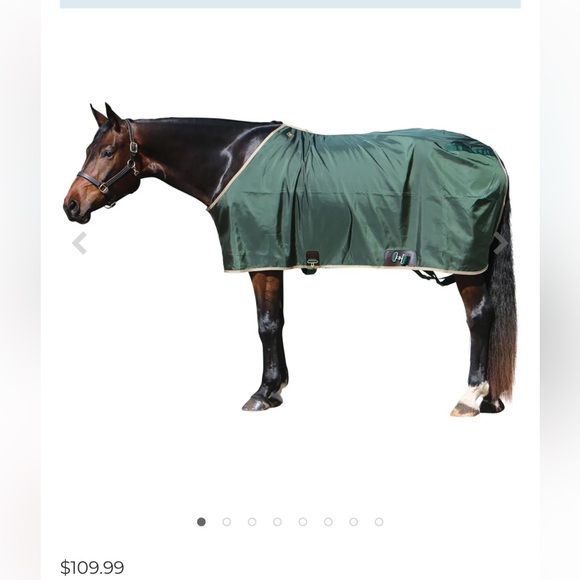 Big "D" Closed Front Nylon Stable Sheet - Picture 3 of 4